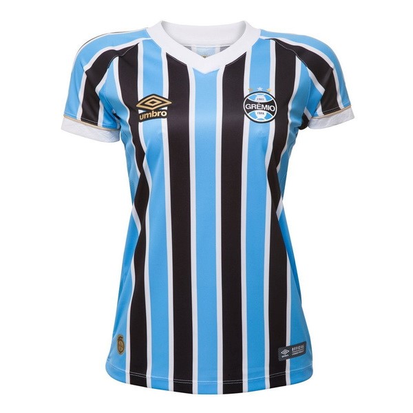 Camiseta Grêmio FBPA Primera equipación Mujer 2018-2019 Azul